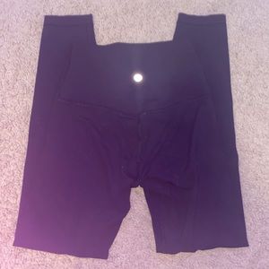 LULULEMON BLACK ALIGN LEGGINGS SIZE 2 25 INCH